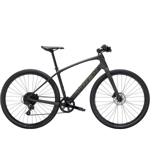 Trek fx sport 5 matte black olive/deep smoke m 46cm m 2025