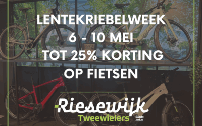 Lentekriebels- voordeelweek bij Riesewijk