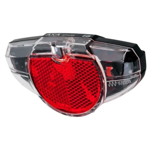 Axa led achterlamp spark rood on/off batterij 50-8